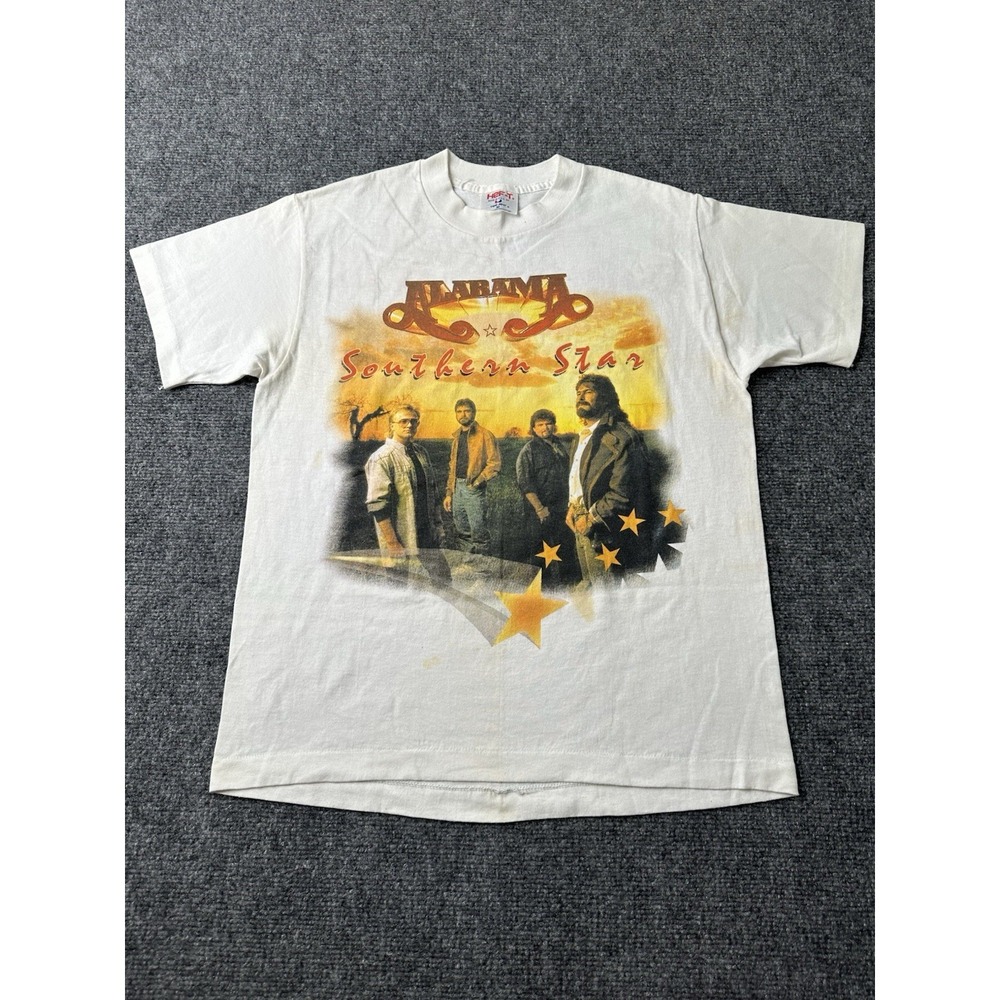Mens Alabama Southern Star Band Graphic T Shirt Made in USA, Size M